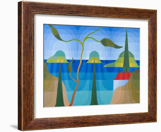 Greek Islands, 2001-Emil Parrag-Framed Giclee Print