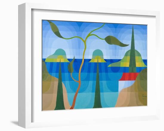 Greek Islands, 2001-Emil Parrag-Framed Giclee Print