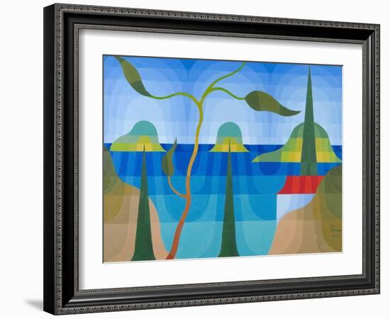 Greek Islands, 2001-Emil Parrag-Framed Giclee Print