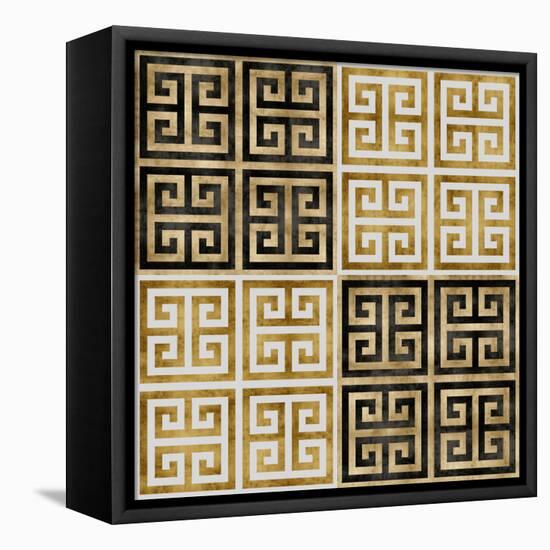 Greek Key I-Ellie Roberts-Framed Stretched Canvas