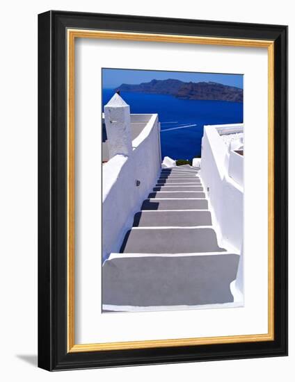 Greek Lane-Jeni Foto-Framed Photographic Print