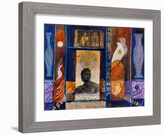 Greek Legends, 2012-Margaret Coxall-Framed Giclee Print