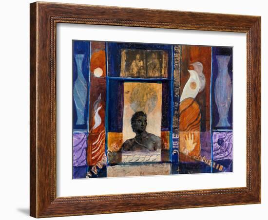 Greek Legends, 2012-Margaret Coxall-Framed Giclee Print