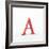 Greek Letter Alpha, Upper Case-David Parker-Framed Premium Photographic Print