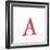 Greek Letter Alpha, Upper Case-David Parker-Framed Premium Photographic Print