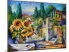 Greek Noon-Leonid Afremov-Mounted Art Print