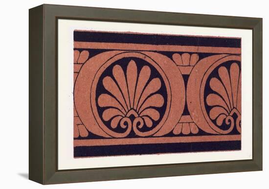 Greek Ornament and Etruscan Ornament-null-Framed Premier Image Canvas