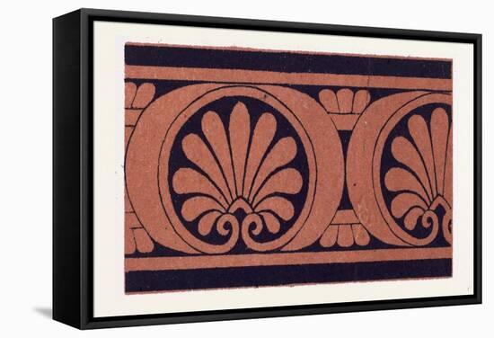 Greek Ornament and Etruscan Ornament-null-Framed Premier Image Canvas