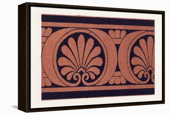 Greek Ornament and Etruscan Ornament-null-Framed Premier Image Canvas