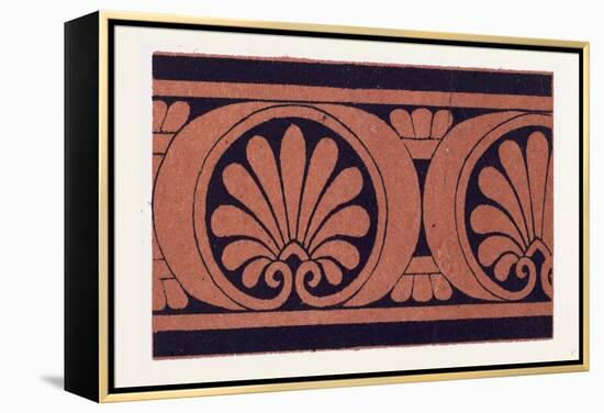 Greek Ornament and Etruscan Ornament-null-Framed Premier Image Canvas