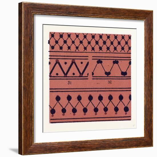 Greek Ornament and Etruscan Ornament-null-Framed Giclee Print