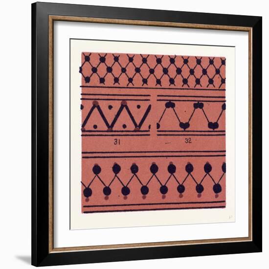 Greek Ornament and Etruscan Ornament-null-Framed Giclee Print