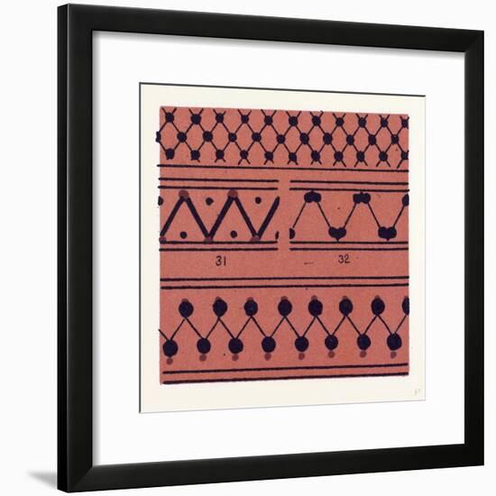 Greek Ornament and Etruscan Ornament-null-Framed Giclee Print