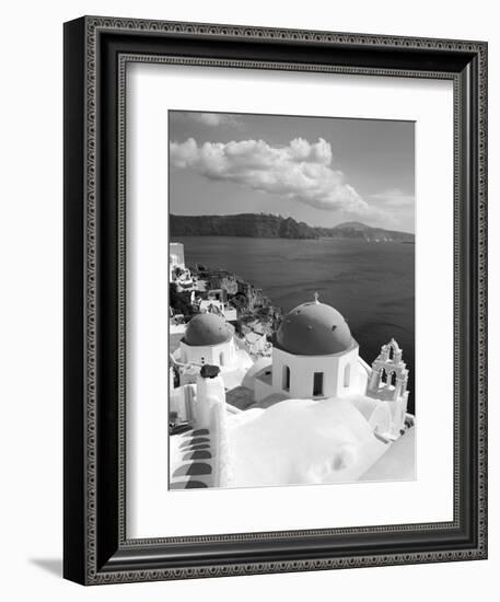 Greek Orthodox Church in Oia Village, Santorini Island, Cyclades, Greek Islands, Greece, Europe-Richard Cummins-Framed Photographic Print