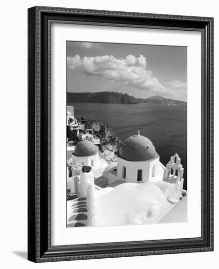 Greek Orthodox Church in Oia Village, Santorini Island, Cyclades, Greek Islands, Greece, Europe-Richard Cummins-Framed Photographic Print