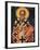 Greek Orthodox Icon Depicting St. Nicholas, Thessaloniki, Macedonia, Greece, Europe-Godong-Framed Photographic Print