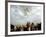 Greek Orthodox Priest Releases a Dove During a Traditional Ceremony at Jordan River Baptismal Site-null-Framed Photographic Print