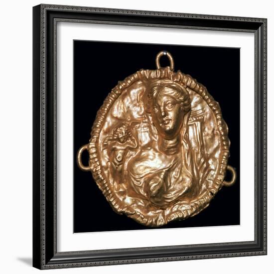 Greek pendant with bust of Aphrodite-Unknown-Framed Giclee Print