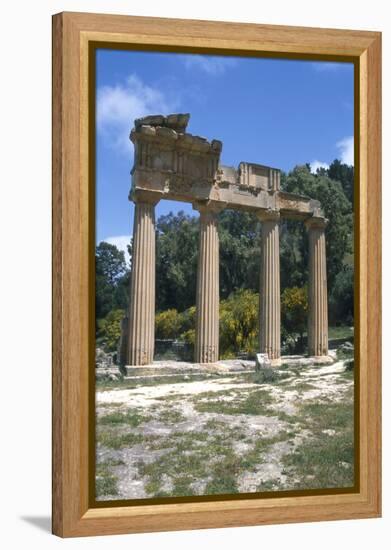 Greek Propylaea, Cyrene, Libya-Vivienne Sharp-Framed Premier Image Canvas