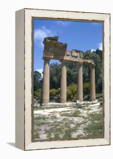 Greek Propylaea, Cyrene, Libya-Vivienne Sharp-Framed Premier Image Canvas