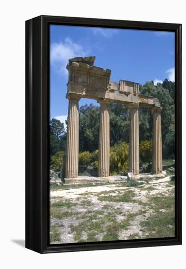 Greek Propylaea, Cyrene, Libya-Vivienne Sharp-Framed Premier Image Canvas