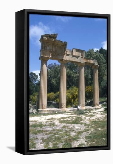 Greek Propylaea, Cyrene, Libya-Vivienne Sharp-Framed Premier Image Canvas