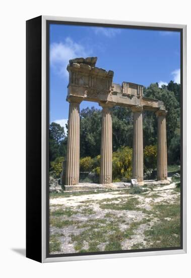 Greek Propylaea, Cyrene, Libya-Vivienne Sharp-Framed Premier Image Canvas