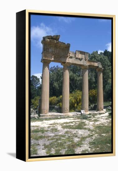 Greek Propylaea, Cyrene, Libya-Vivienne Sharp-Framed Premier Image Canvas