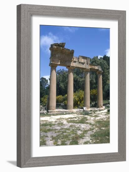 Greek Propylaea, Cyrene, Libya-Vivienne Sharp-Framed Photographic Print