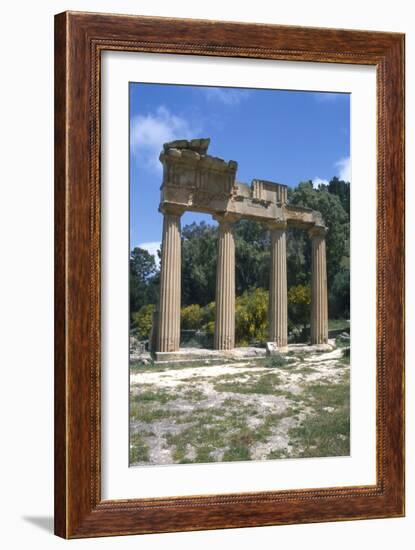 Greek Propylaea, Cyrene, Libya-Vivienne Sharp-Framed Photographic Print