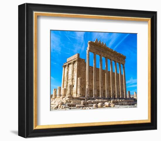 Greek Ruins of Palmyra Syria-null-Framed Premium Giclee Print