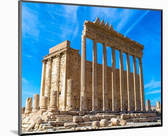 Greek Ruins of Palmyra Syria-null-Mounted Art Print