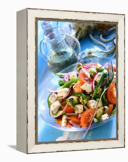 Greek Salad-Dorota & Bogdan Bialy-Framed Premier Image Canvas