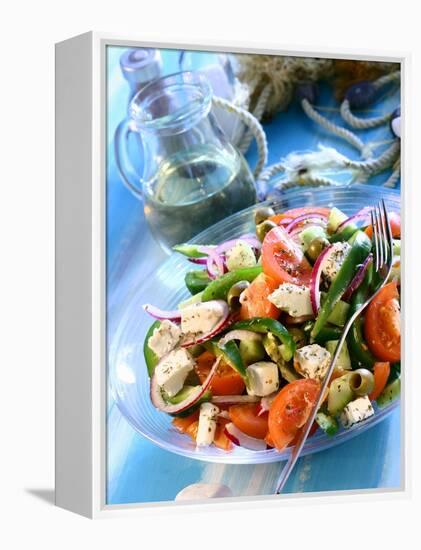 Greek Salad-Dorota & Bogdan Bialy-Framed Premier Image Canvas