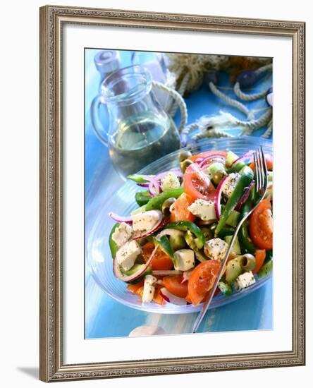 Greek Salad-Dorota & Bogdan Bialy-Framed Photographic Print