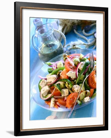 Greek Salad-Dorota & Bogdan Bialy-Framed Photographic Print