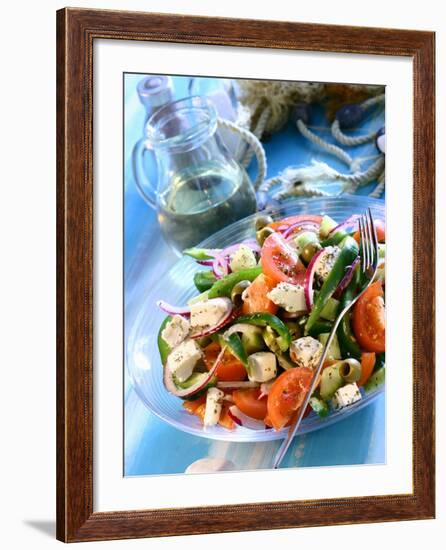 Greek Salad-Dorota & Bogdan Bialy-Framed Photographic Print