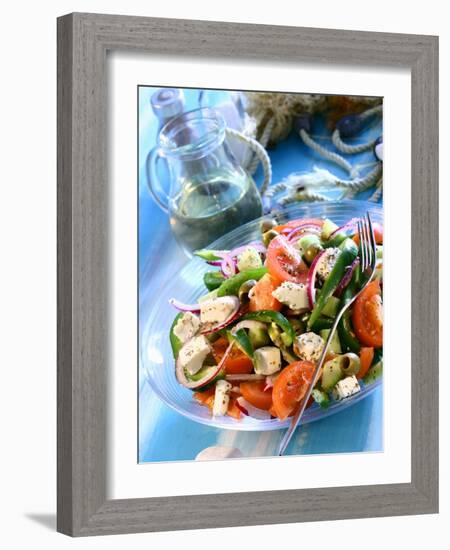 Greek Salad-Dorota & Bogdan Bialy-Framed Photographic Print