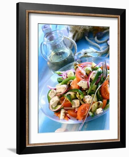 Greek Salad-Dorota & Bogdan Bialy-Framed Photographic Print