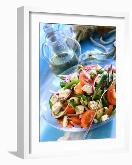 Greek Salad-Dorota & Bogdan Bialy-Framed Photographic Print