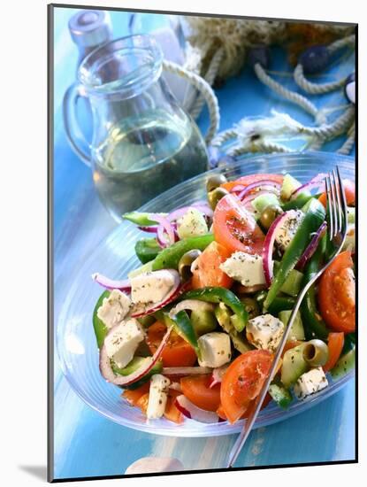 Greek Salad-Dorota & Bogdan Bialy-Mounted Photographic Print