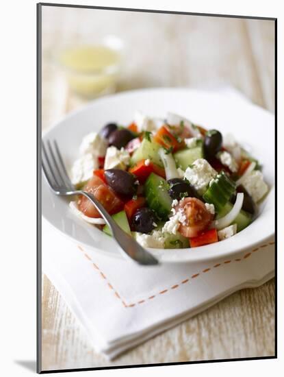 Greek Salad-Sam Stowell-Mounted Photographic Print