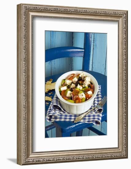 Greek salad-Nico Tondini-Framed Photographic Print