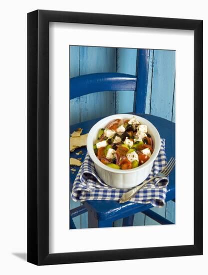 Greek salad-Nico Tondini-Framed Photographic Print