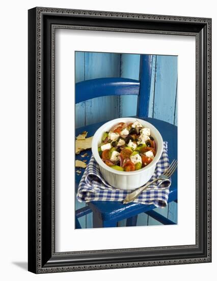 Greek salad-Nico Tondini-Framed Photographic Print