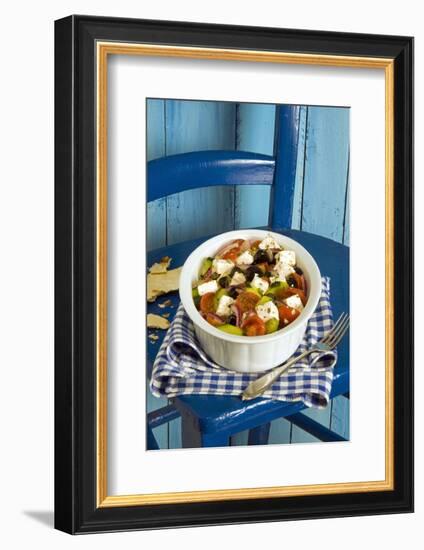 Greek salad-Nico Tondini-Framed Photographic Print