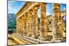 Greek Temple of Segesta-marcorubino-Mounted Photographic Print