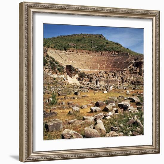 Greek Theatre at Ephesus, 1st Century Bc-CM Dixon-Framed Photographic Print