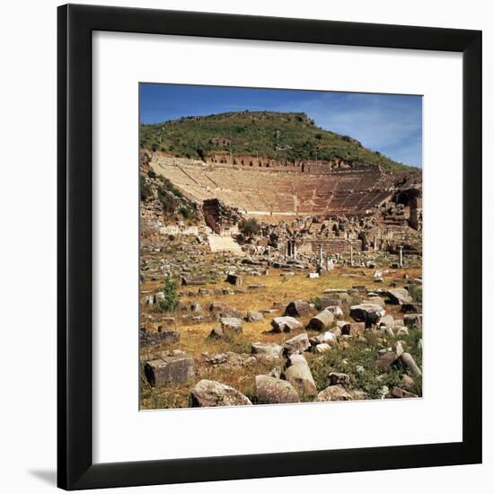 Greek Theatre at Ephesus, 1st Century Bc-CM Dixon-Framed Photographic Print