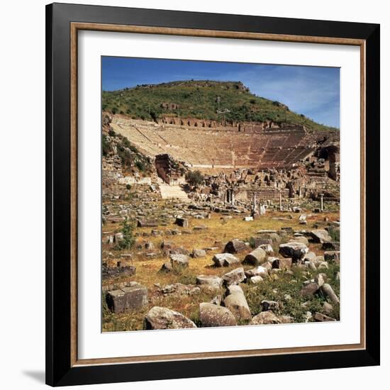Greek Theatre at Ephesus, 1st Century Bc-CM Dixon-Framed Photographic Print